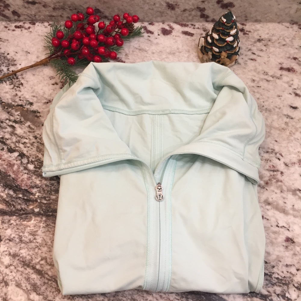 lululemon athletica Mint Aqua Performance Pullover - Picture 5 of 16